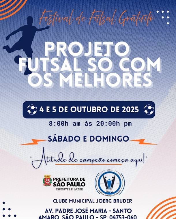 FESTIVAL FUTSAL SÓ COM OS MELHORES